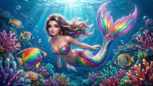 Rainbow Mermaid