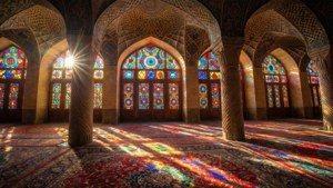 Rainbow Mosque Interior