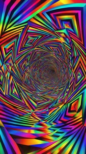 Rainbow Optical Vortex