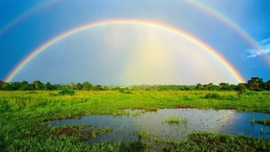 Rainbow Over Ake Loba