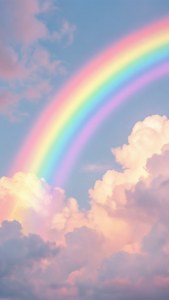 Rainbow over Clouds