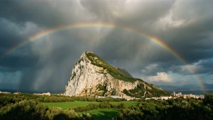 Rainbow Over Gibraltar