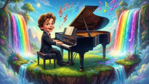 Rainbow Piano Isle
