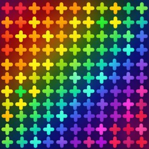 Rainbow Plus Gradient
