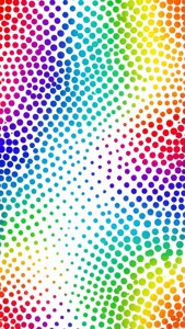 Rainbow Polka Dots