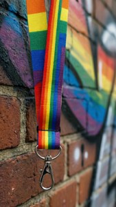 Rainbow Pride Lanyard