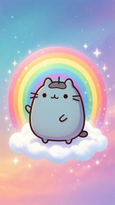 Rainbow Pusheen