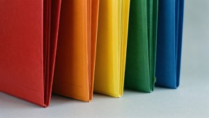 Rainbow Row Folders