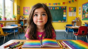 Rainbow Ruby at School