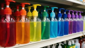 Rainbow Sanitizer Row