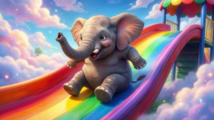 Rainbow Slide Adventure