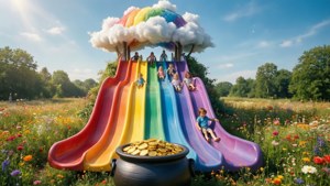 Rainbow Slide Fantasy