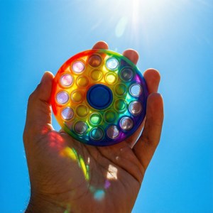 Rainbow Spinner Sunlight
