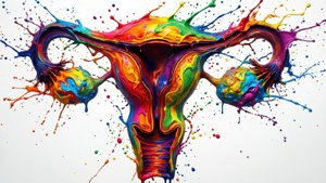 Rainbow Splash Uterus