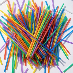 Rainbow Straw Scatter