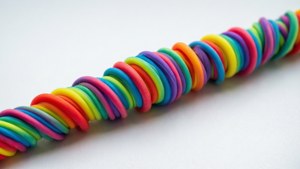 Rainbow Stretchy String