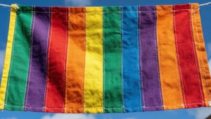 Rainbow Stripes Banner