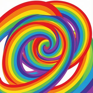 Rainbow Swirl Pop
