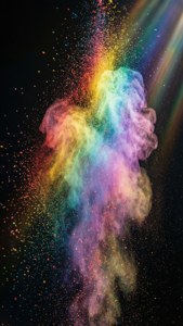 Rainbow Toner Dust