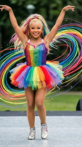 Rainbow Tutu Dance