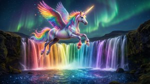 Rainbow Waterfall Flight