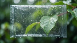 Raindrop Plastic Overlay