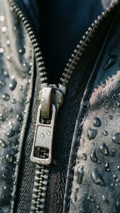 Raindrop Zipper Macro