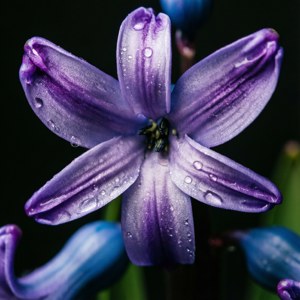 Raindrops on Hyacinth