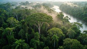 Rainforest Canopy Aerial