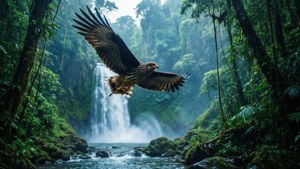 Rainforest Waterfall