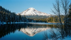Rainier Winter Reflection