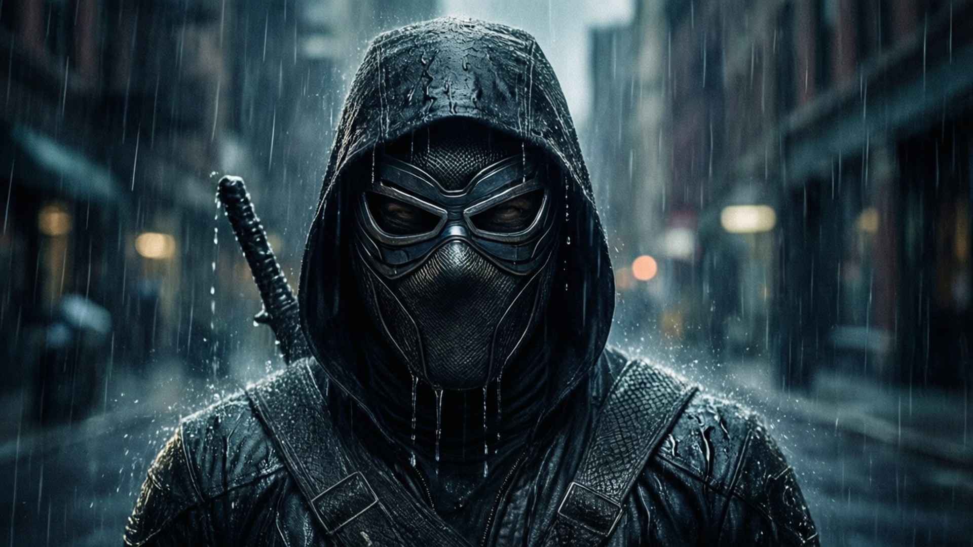 Rainstorm Vigil by Wallpapers.art Studio