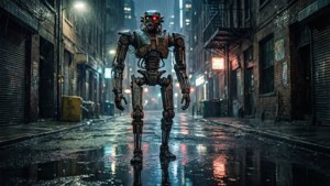 Rainy Alley Droid