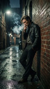 Rainy Alley Noir