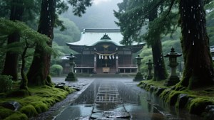 Rainy Atsuta Shrine