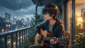 Rainy Balcony Guitar