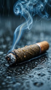 Rainy Blunt Mood