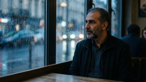 Rainy Cafe Contemplation