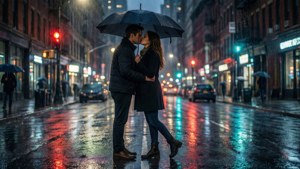 Rainy City Kiss