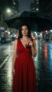 Rainy City Night