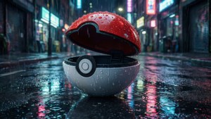 Rainy City Pokéball
