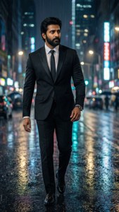 Rainy City Stroll