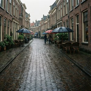 Rainy Cobblestones