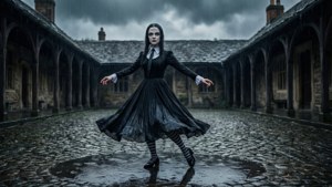 Rainy Courtyard Dance