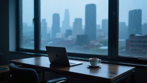 Rainy Day Desk
