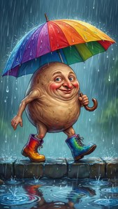 Rainy Day Humpty