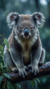 Rainy Day Koala