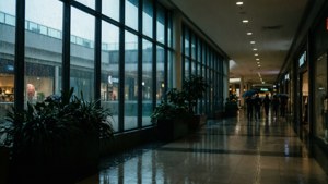 Rainy Day Mall Views