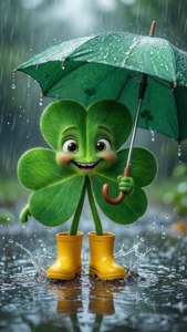 Rainy Day Shamrock