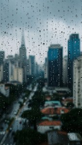 Rainy Day Skyline